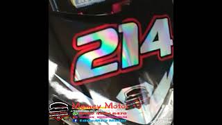 Decal CRF jenis Hologram type Laser krom silver..