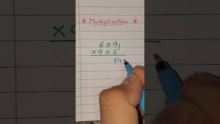 "Speedy Multiplication Made Easy: Try This Simple Trick!" #shorts