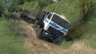 SpinTires "Hard Expedition"  попытка №2