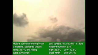 NorthTurtonWeather video file for 07/06/2010