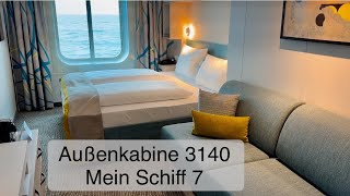 Außenkabine 3140 - Mein Schiff 7