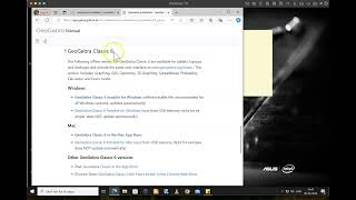Installation Geogebra Classic 6 på WINDOWS