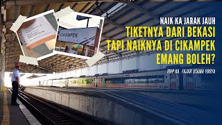 BERANGKAT DADAKAN, NGGA NGARUH | Trip KA Fajar Utama Yogya.