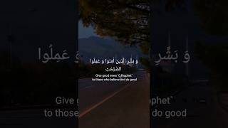 Surah Al Baqarah 🥀🕋❤️with translation #islamicvideos #shortfeed #youtubeshorts #viral