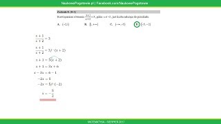 Zadanie 8 - Matematyka Matura | SIERPIEŃ 2017