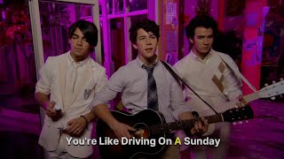 Jonas Brothers - Give Love a Try (Nick Jonas Version/ Sing-Along)