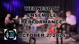 Nashville Jazz Workshop Ensemble Performance 10 2 24