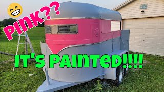 Painting A Horse Trailer