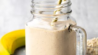 Banana Oatmeal Smoothie