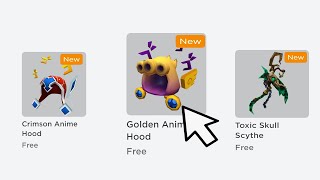 *NEW* GET THESE FREE ROBLOX HOOD EVENT ITEMS NOW! 🔥