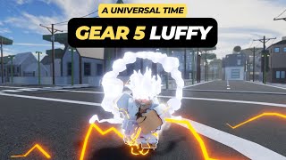 How to Get Gear 5 Luffy in Roblox A Universal Time