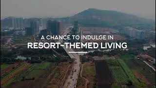 Explore beautiful Resort Theme Living Hill Retreat at Township Godrej Riverhills, Mahalunge, Pune