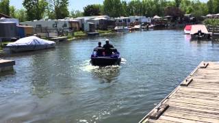 Argo amphibious vehicles, fun in a canal