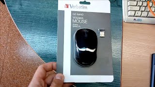 Verbatim GO NANO Wireless MOUSE UNBOXING