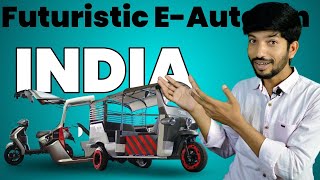 5 Futuristic Electric Auto Rickshaws that Can Change India!🤯