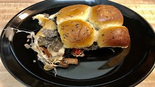 Philly Cheese Sliders