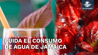 Estos son los riesgos de beber agua de jamaica en exceso