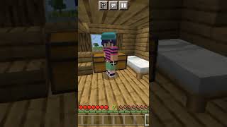 My Friend was Toxic in Minecraft #shorts #minecraft