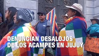 CONGRESO EN VIVO: denuncian desalojos de los acampes en Jujuy