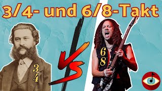 3/4- und 6/8-Takt, ist da ein Unterschied?!