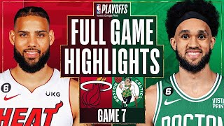 Boston Celtics vs. Miami Heat Full Game 7 Highlights | May 29 | 2023 NBA Playoffs