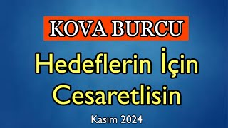 Kova Burcu Kasım 2024 Burç Yorumları