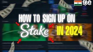 How To Sign up On Stake 2024 [ Hindi ] 🔥| How To Make Account On Stake #stake