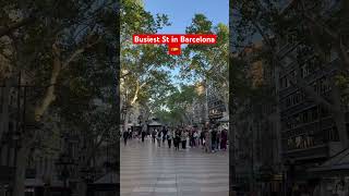 LAS RAMBLAS STREET IN BARCELONA, SPAIN🇪🇸