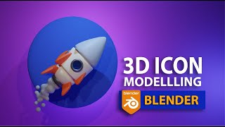 How to make a 3D Spaceship Icon-tutorial