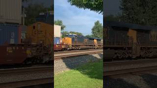 CSX I007 with Double Mid DPU Engines #youtube_railfans #subscribe