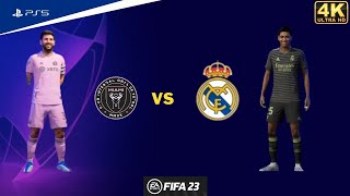 FIFA 23 - INTER MIAMI vs REAL MADRID - Ft. Messi, Bellingham | PS5™ [4K60]