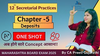 Class 12 SP | Chapter 5 | Issue of Debentures| Complete Chapter | Maharashtra Board