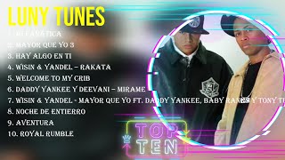 Las 10 mejores canciones de Luny Tunes 2024