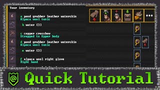 Inventory Management | Adventure Mode (Quick Tutorials)