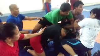 Wrestling Style Basketball