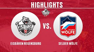 Highlights/Tore - 20.09.2024 - Eisbären Regensburg - Selber Wölfe