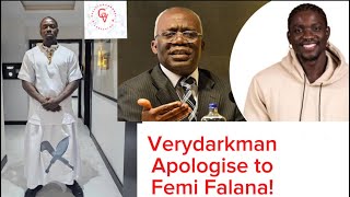 VERYDARKMAN APOLOGIZES to Femi Falana: A New Chapter?