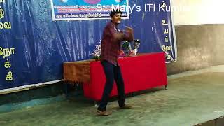 Guleba dance by Ragavan, our Electrician Trainee