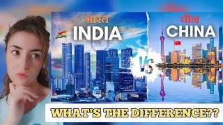 Foreigner reacts to INDIA Vs CHINA comparison!