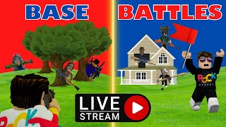 Roblox Base Battles FriYay LIVE STREAM with The RockSteadies!