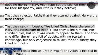 Christian Prince ~ Siapa yang disalib gantikan Yesus ?? Tipu Muslihat Allah (Deception of Allah)