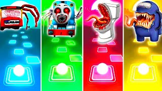 GUESS THE MONSTER VOICE MCQUEEN EATER, MEGAHORN COFFIN DANCE HOUSE HEAD TILES-HOP