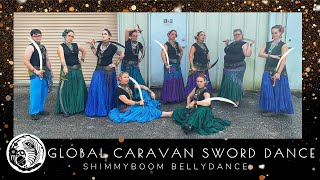 ShimmyBOOM Bellydance with Sword: Global Caravan Tribal Bellydance with Sword