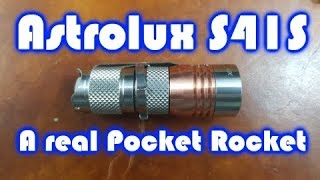 Astrolux S41S Flashlight Review - 1600 Lumens in a tiny Package!