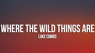 Luke Combs - Where the Wild Things Are (Lyrics)