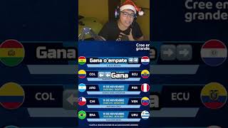 Veremos que pasa, fecha 12 #paraguay #argentina #colombia #chile #uruguay #bolivia #eliminatorias