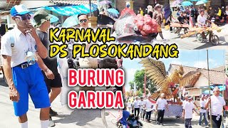 Burung Garuda Karnaval Desa Plosokandang Kedungwaru