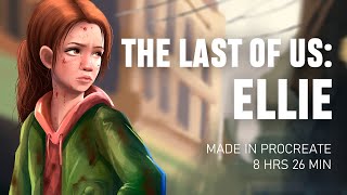 How To Draw Ellie From The Last Of Us! Speedpaint Digital Art