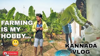 A BIKER DOING FARMING | BANANA PLANTATION | DIFFICULT LIFE 😓😓 | VLOG - 08