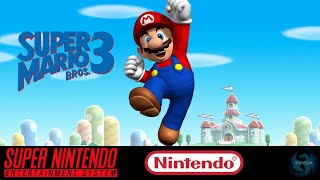 Super Mario Bros 3  (Full Playthrough) 4K SNES